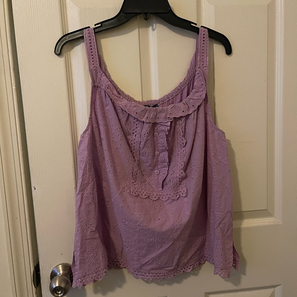Democracy Lavender Eyelet